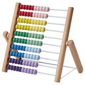 IKEA Underhalla Wooden Abacus Counting Toy